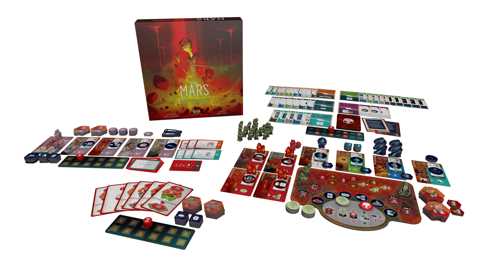 On Mars : Alien Invasion Expansion